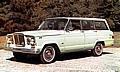 After a decade-and-a-half of production, the Jeep Station Wagon would be succeeded by the longer, lower and larger Jeep Wagoneer – the first four-wheel-drive vehicle offered with an optional automatic transmission. Pictured here is the 1963 Jeep Wagoneer.